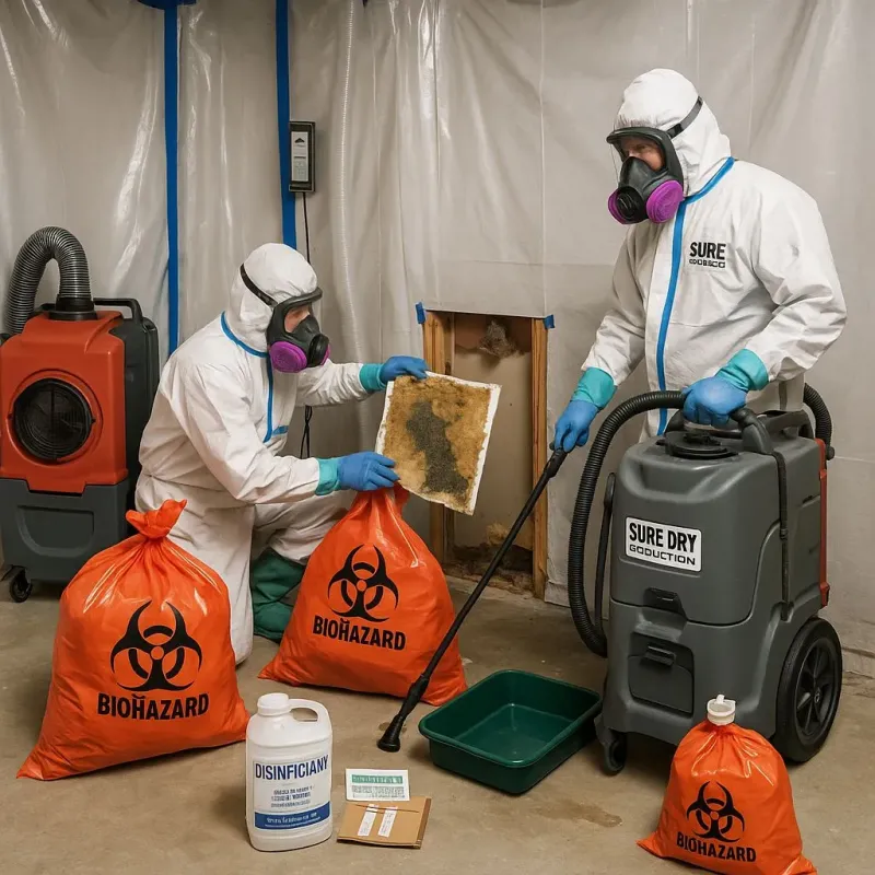 Contaminated Water Handling Protocols process in Cohasset, MN