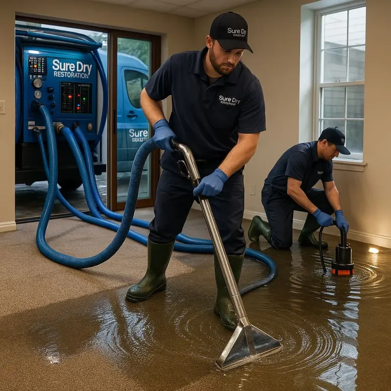 Water Extraction and Removal process in Cohasset, MN